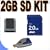2GB SD Memory Card Secure Digital BigVALUEInc Accessory Saver Bundle for Pentax Cameras