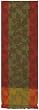 Hand Woven Elegant Jacquard 100% Cotton Maple Leaf Table Runners 12x72 Inches Set of Two