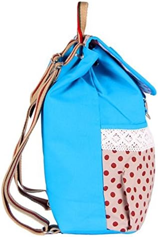 Icelove(TM) Cute Lace Backpack College Style Leisure Canvas Gilr's Lovely Bow...