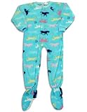 Katnap - Girls Horses Long Sleeve Blanket Sleeper, Aqua