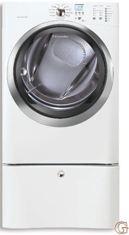 Electrolux EIMED55IIW 8.0 cu. ft. Electric Steam Dryer - IQ-Touch Control Island White