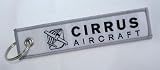 Cirrus Pilot Aviation Key Chain - Cirrus Aircraft - Woven High Quality Key Tag - Aircraft Airplane Cirrus