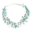 Pearl strand necklace, 'Cool Shower'