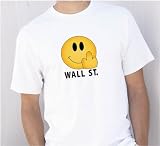 Eff Off Wall Street We are the 99% Occupy Protest White T-Shirt SMALL