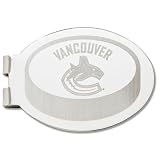 LogoArt Vancouver Canucks Laser-Etched Money Clip