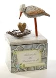 Baby Shower Table Centerpiece Stork Advice for the Parents to Be Box