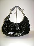 Versace Handbags Black Patent (Shiny) Leather BFB426