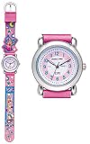 Jacques Farel Kids Uhren: Coole Kinder-Armbanduhr mit 3D-Maerchenmotiven, die im Dunkeln leuchten! Restbestand!