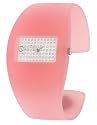 Cool Kid's Pink Crystal Dial Bangle Watch