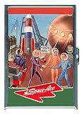 SPACE ACE `50s SCIENCE-FICTION ID CIGARETTE CASE WALLET