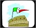 Mouse Pad with colosseum, artifact, italy, coliseum, ruin, roman, landmark Image