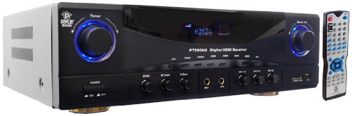 Best value Purchase Pyle-Home PT590AU 5.1 Channel 350 Watts Home Theater Built-In AM/FM Radio/USB/SD Card HDMI Amplifier Receiver
