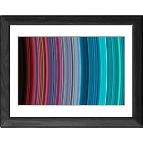 Framed Print of Saturnandamp;apos;s rings from Science Photo Library
