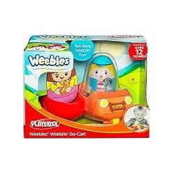 WEEBLES WOBBLIN GO-CART RED WITH BOY DRIVER