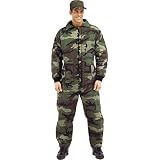 Woodland Camouflage Insulated Coveralls by Army Universe
