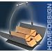 DESIGN Kamin Holztrage Ofen Tragekorb ELECSA 1066