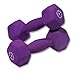 Pair of 7lb. Neoprene Dumbbells – Purple