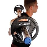 Cap Barbell Free Weights 35-Pounds Olympic Grip Plate