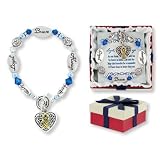 LOYAL BRAVE ALWAYS Military Gold Ribbon Expressively Yours Bracelet