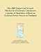 The 2009 Import and Export Market for Electronic Calculators Capable of Operation wit...