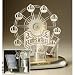 Solar Power Ferries Wheel Decoration Stand Lamp
