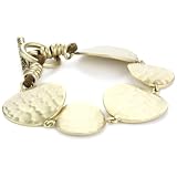 Kenneth Cole New York Goldtone Circle Disk Tog