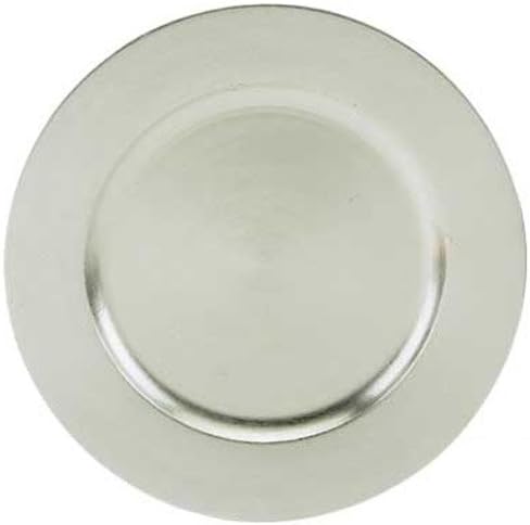 Tabletop Classics Silver Charger Plates Pkg/12 TRS-6651