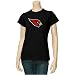 Arizona Cardinal T Shirts : Reebok Arizona Cardinal Ladies Black Logo Premier Too T Shirts