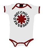 ON14 Red Hot Chili Peppers Asterisk Logo Baby Onesie Creeper Onesies