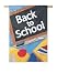 Back to School "Board" Regular Size Applique Flag