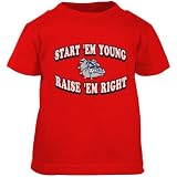 Gonzaga Bulldogs Red Infant Start 'Em Young T-shirt