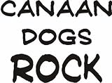 Canaan Dogs Rock Plush Teddy Bear with WHITE T-Shirt