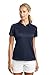 Nike Golf - Ladies Dri-FIT Pebble Texture Polo. 354064 Midnight Navy L