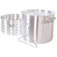 Masterbuilt 40PBL 40-Quart Aluminum Stock Pot for Frying and Boiling