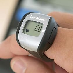 Brookstone Heart Rate Ring