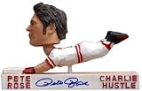 Pete Rose Cincinnati Reds Slide Autographed Bobblehead