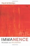 Immanence : Deleuze and philosophy