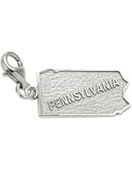 Rembrandt Charms Pennsylvania Charm with Lobster Clasp