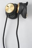 Marshall Headphones The Marshall Minor Headphone in Black and Gold,Headphones for Unisex, One Size,Black & Gold