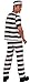 Rubie's Costume Haunted House Collection Prisoner Man Costume