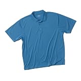 Solid Mesh Tech Polo Shirt - Men