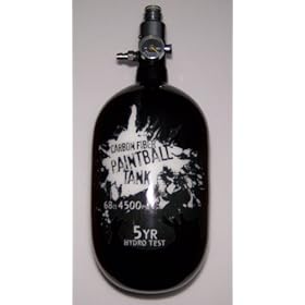 68ci 4500psi Carbon Fiber Paintball Tank