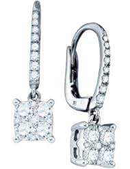 0.83CTW DIAMOND FASHION EARRING