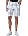 Match Men's Regular Fit Summer Chino Checks Short
