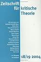 Zeitschrift f&uuml;r kritische Theorie: 18/19