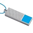 ST Dupont 2GB USB Blue Lacqer Flash Drive Key