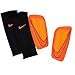 Nike Mercurial Lite Soccer Shin Guards (Total Orange, Bright Citrus) Sz. X-Large