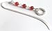 Handmade Inspirational Beaded Gemstone Carnelian Crystal Quartz Affirmation Believe Bookmark Gift