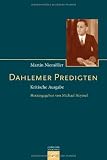 Produkt-Bild: Dahlemer Predigten: Kritische Ausgabe