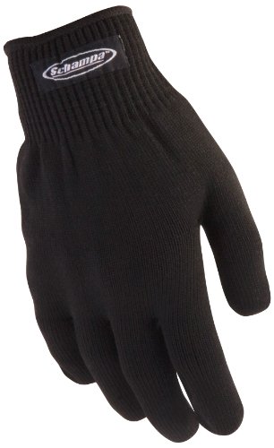 Schampa Polypropylene Glove Liner (Black, Medium)